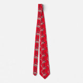 Cravate Flamant rose Boire Martini Thunder_Cove (Dos)