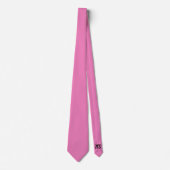 Cravate Flamant rose Rosé Rosé Pop De Couleur Vêtements Ne (Devant)