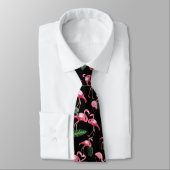 Cravate Flamants Amour Pattern 4 (Attaché)