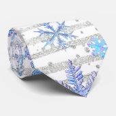 Cravate Flambeaux de Noël (Roulé)