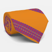 Cravate Flames bleues (Roulé)