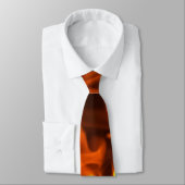 Cravate Flames d'incendie (Attaché)
