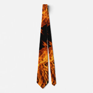 Cravate Flamme