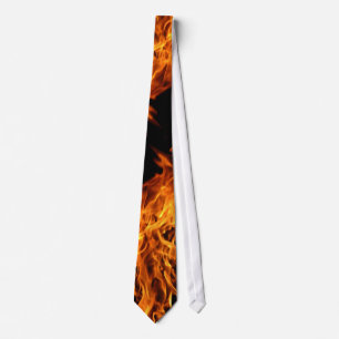 Cravate Flamme