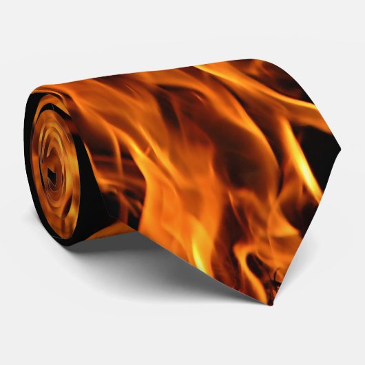 Cravate Flamme (Roulé)
