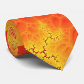 Cravate Flamme de fractale (Roulé)