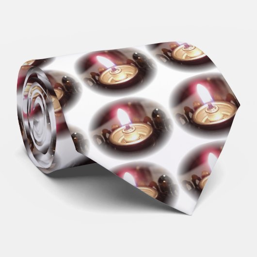 Cravate Flamme éternelle (Roulé)