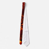 Cravate Flamme fractale (Dos)