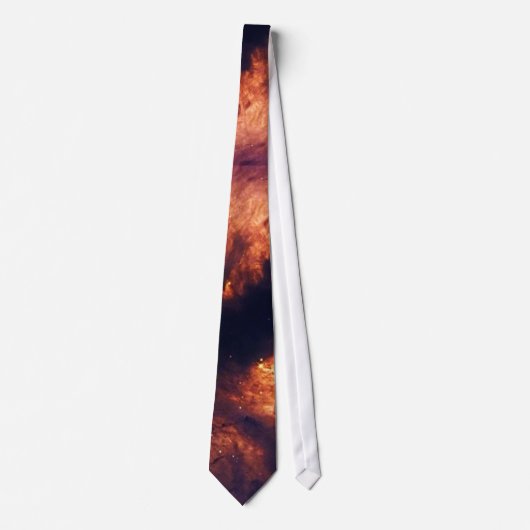 Cravate Flamme Nebula NGC 2024 Ceinture d'Orion (Devant)