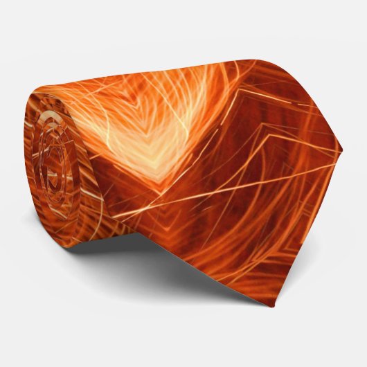 Cravate Flamme neuf (Roulé)