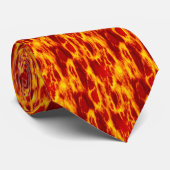 Cravate Flammes (Roulé)