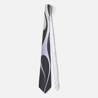 Cravate Flammes de chrome
