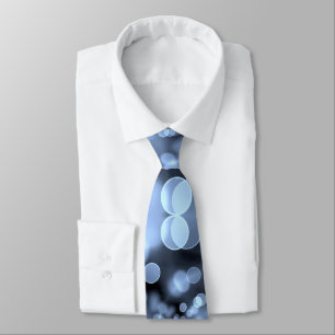 Cravate Flammes de neige Silvery Blue