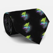 Cravate Flash Neon (Roulé)