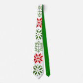 Cravate Flèche de neige scandinave (Devant)