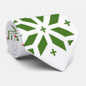 Cravate Flèche de neige scandinave (Roulé)