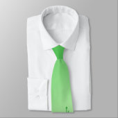 Cravate flèche faîtière kanak. Vert Jade.  (Attaché)