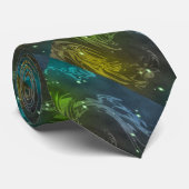 Cravate Flèches Abstraites (Roulé)