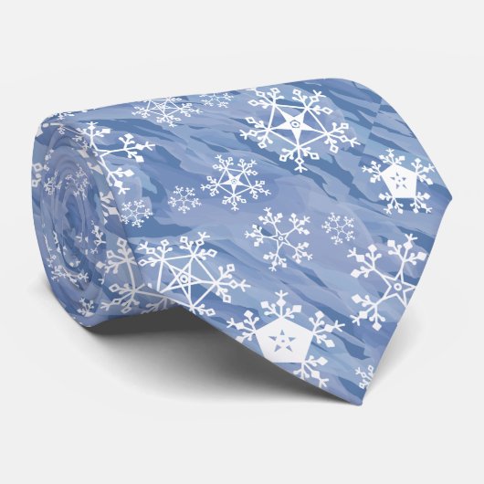 Cravate Flèches blanches (Roulé)