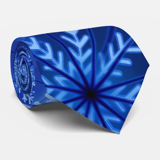 Cravate Flèches bleues (Roulé)