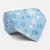 Cravate Flèches bleues et blanches (Roulé)