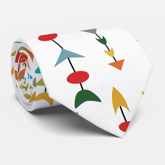 Cravate Flèches colorées (Roulé)