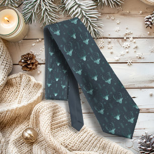 Cravate Flèches de cerfs Motif de Noël V2 Tl ID861