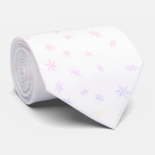 Cravate Flèches de neige personnalisables (Roulé)