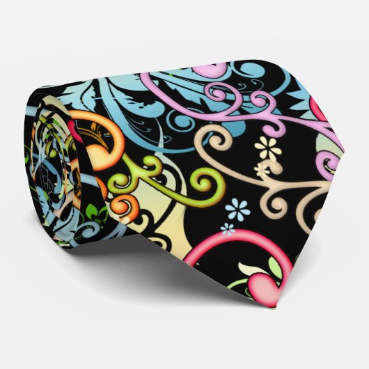 Cravate Flèches décoratives (Roulé)