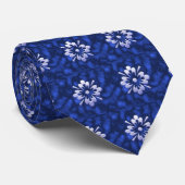 Cravate Fleur Abstraite (Roulé)