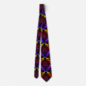 Cravate Fleur Concho Arc-en-Ciel (Dos)