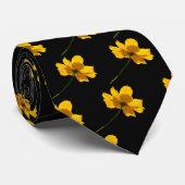 Cravate Fleur Coréopsis (Roulé)