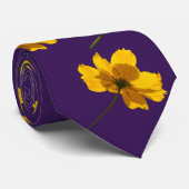 Cravate Fleur Coréopsis (Roulé)