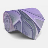 Cravate Fleur d'art fractal abstrait de beauté époustoufla (Roulé)