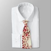 Cravate Fleur de Cerisier (Attaché)