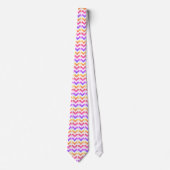 Cravate Fleur de Chevron (Devant)