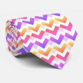 Cravate Fleur de Chevron (Roulé)