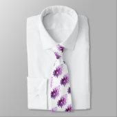 Cravate Fleur de crêpes roses (Attaché)