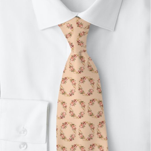 Cravate Fleur de fleur Fuzz couronne