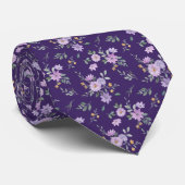 Cravate Fleur de lavande (Roulé)