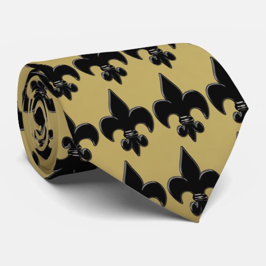 Cravate Fleur de lis (Roulé)