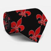Cravate Fleur de Lis (Roulé)