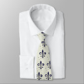 Cravate Fleur De Lis (Attaché)