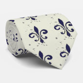 Cravate Fleur De Lis (Roulé)