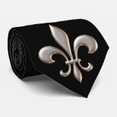 Cravate Fleur De Lis (Roulé)