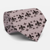 Cravate Fleur-De-Lis Heather (Roulé)