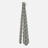 Cravate Fleur de Lis Mardi Gras (Dos)