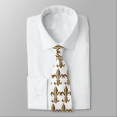 Cravate Fleur de Lis Tie (Attaché)