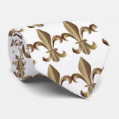 Cravate Fleur de Lis Tie (Roulé)