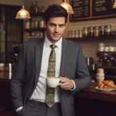 Cravate fleur de lotus